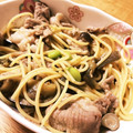 なりみぃ☆'s cooksnap of when they made めんつゆで。簡単☆和風パスタ.