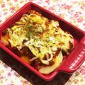 なつき☆ミ's cooksnap of when they made 時短♪じゃがいもミートソースグラタン.