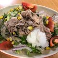 ちはるき27's cooksnap of when they made 暑い日のランチに☆サラダうどん.