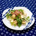 ｍａｒｉ♪'s cooksnap of when they made 水菜・大根とツナのシャキシャキあえ♪.