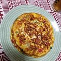 カバゴン's cooksnap of when they made 簡単‼満足おかず、スパニッシュオムレツ.