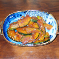 ガッキーパパ's cooksnap of when they made 簡単かぼちゃの甘酢焼き☆お弁当の彩りにも.