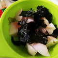ユーロン's cooksnap of when they made 蛸と海苔の小鉢.