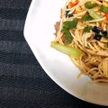 ヒラヤマァー's cooksnap of when they made 松茸のお吸物で超簡単ヘルシー野菜パスタ.