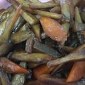らっしー。's cooksnap of when they made ごぼうとコンニャクのピリ辛炒め煮.