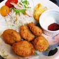 kumamokuma's cooksnap of when they made 【簡単】【ワンボウル】チキンナゲット♡.