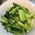 いくぞぉ☆'s cooksnap of when they made 超簡単☆おススメ☆小松菜のナムプラー炒め.