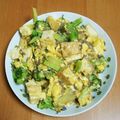 さらさんレシピ's cooksnap of when they made ブロッコリーと厚揚げと卵の塩麻婆.