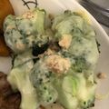 海ちゃん大好き♡'s cooksnap of when they made レンジで☆ブロッコリーおかかマヨチー焼き.