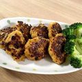つばみ♡'s cooksnap of when they made 鶏挽肉と玉葱の簡単つくね。.