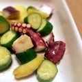 Sac’HiNa's cooksnap of when they made タコときゅうりのコチュジャン和え.