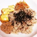 ともかな's cooksnap of when they made さっぱり♬♪サンマ蒲焼き&梅干し混ぜご飯.