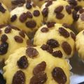 お汁娘's cooksnap of when they made かぼちゃ餡☆蒸しパン.