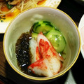 ＊りょうな＊'s cooksnap of when they made 糸もずくのかに風味かまぼこ添え.