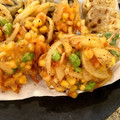 まゆげむし's cooksnap of when they made 大人の給食☆とうもろこしと枝豆のかき揚げ.