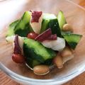 めーもん's cooksnap of when they made たこときゅうりの簡単★マリネ.
