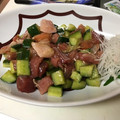 ぞうちゃん！！'s cooksnap of when they made マグロときゅうりのネギ塩レモンマリネ☆.