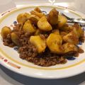 翔ちゃん心ちゃん's cooksnap of when they made 新じゃがの甘辛そぼろ.