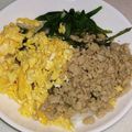 ウリンコ's cooksnap of when they made 彩り綺麗な三色そぼろ丼❤.