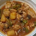 ★smiling★'s cooksnap of when they made 鶏肉と玉ねぎ人参 パイナップルの酢豚風♪.
