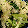 やえまりも's cooksnap of when they made 青菜と春雨の中華風さっぱり炒め.