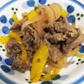 クックM7OALN☆'s cooksnap of when they made 牛肉とパプリカのプルコギ風炒め。.