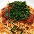 Rinko’s♡'s cooksnap of when they made ツナとシソの簡単トマトパスタ.