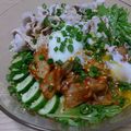 Ocean_ray's cooksnap of when they made ピリ辛冷しゃぶ冷やしうどん.