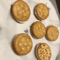 ナヒコ's cooksnap of when they made リッツのマシュマロサンド.