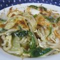 miyuki12's cooksnap of when they made 野菜炒め作り(キムチで)♫さつま芋焼き.