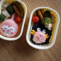 みるく茶's cooksnap of when they made 夏に♪カニさんおにぎり＊キャラ弁.