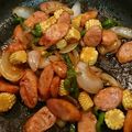 ☆ドキンちゃん☆”'s cooksnap of when they made 魚肉ソーセージとヤングコーンの炒め物♪.