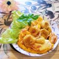 ももちゃんのれしぴ's cooksnap of when they made バナナ・ハム・チーズのオムレツ.