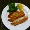 horseland's cooksnap of when they made 鶏ささみ天ぷら　グリルで揚げ焼き簡単に.