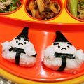 mutsu＊'s cooksnap of when they made お相撲さん＊おにぎり＊お弁当＊キャラ弁.
