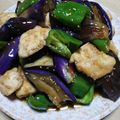 七色ワクチン's cooksnap of when they made ダイエット鳥胸肉となすとピーマン中華炒め.