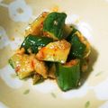 o次郎02's cooksnap of when they made たたきキュウリの辛味和え.