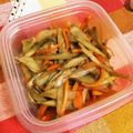 sizuo0930's cooksnap of when they made めんつゆで超絶簡単に♡きんぴらごぼう.