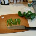 しいのちゃん's cooksnap of when they made 簡単！ピーマンの種を避けて切るコツ.
