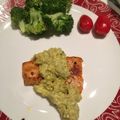 PicoTX's cooksnap of when they made ジェノバタルタルソースの鮭のムニエル.