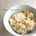GoGo島みかん's cooksnap of when they made 麦茶飯.