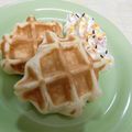 アズーロコンパクト's cooksnap of when they made 息子お得意☆　ワッフル.