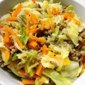 Ｍatu☆Music's cooksnap of when they made ★挽肉のキャベツたっぷりの＊野菜炒め＊♪.