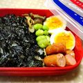 ﾊﾞﾀﾞｷﾞﾆ's cooksnap of when they made 食べやすい！のり弁♡.