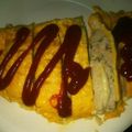 たかともしゃん's cooksnap of when they made 簡単セブンのサラダチキンチーズオムレツ.