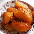じゅーーーーん's cooksnap of when they made 薩摩芋より甘さ控☆揚げないじゃが大学芋.