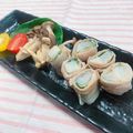 natu38's cooksnap of when they made ［長芋 大葉 梅 豚肉巻き＊お弁当 新］.