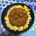 うに子's cooksnap of when they made №２７　岡山の【えびめし】作っちゃお～♪.