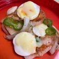 ビートルズ食堂's cooksnap of when they made 餅ピザ～冷蔵庫にあるもので♪.