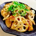 いなばっくす☆'s cooksnap of when they made 鶏胸肉とレンコンのオイ味噌炒め。.